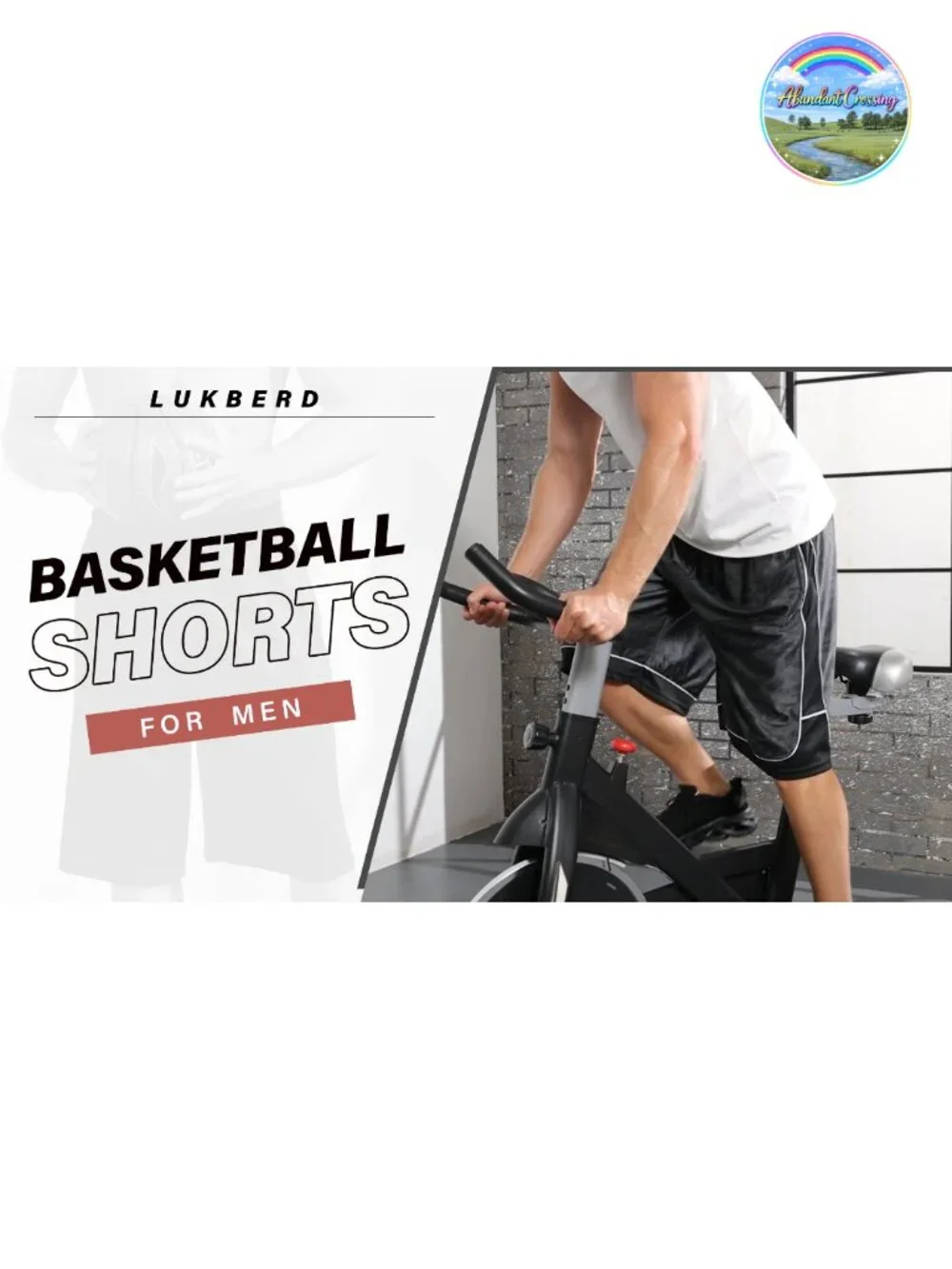 Men's Quick Dry Athletic Shorts with Pockets Drawstring